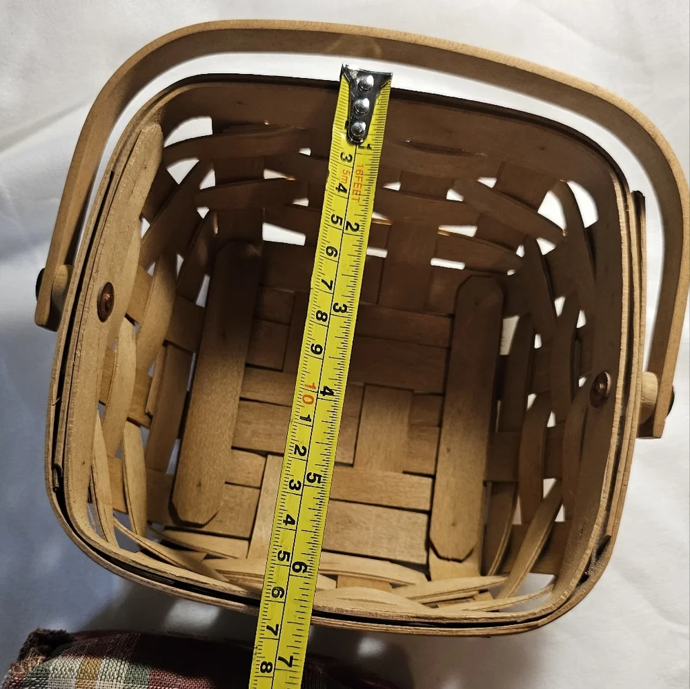 Longaberger Basket with Liner
